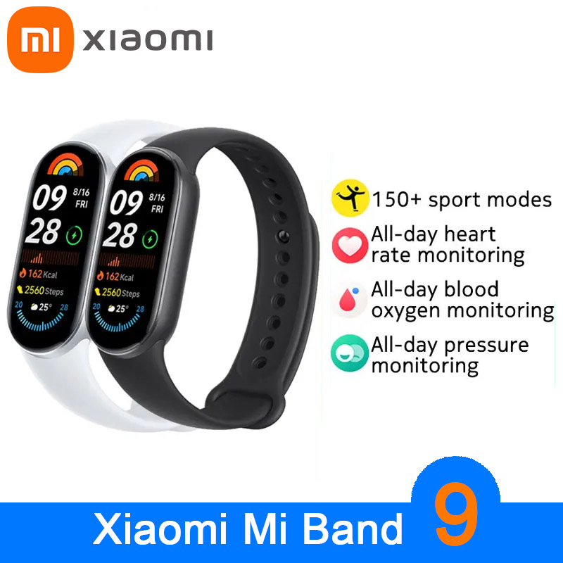 Health Wellness Bracelet - Xiaomi Mi Band 9 Layar AMOLED