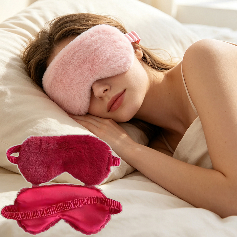 Health & Wellness Unlimited - Masker Tidur Penutup Mata Lembut Bahan