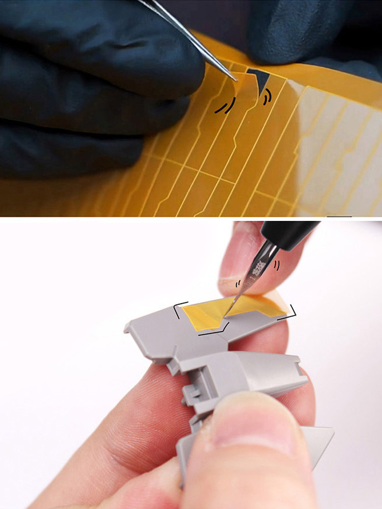 Pita Scribe Grafis Pra-potong  - Sports Taping Precut ulasan dan harga
