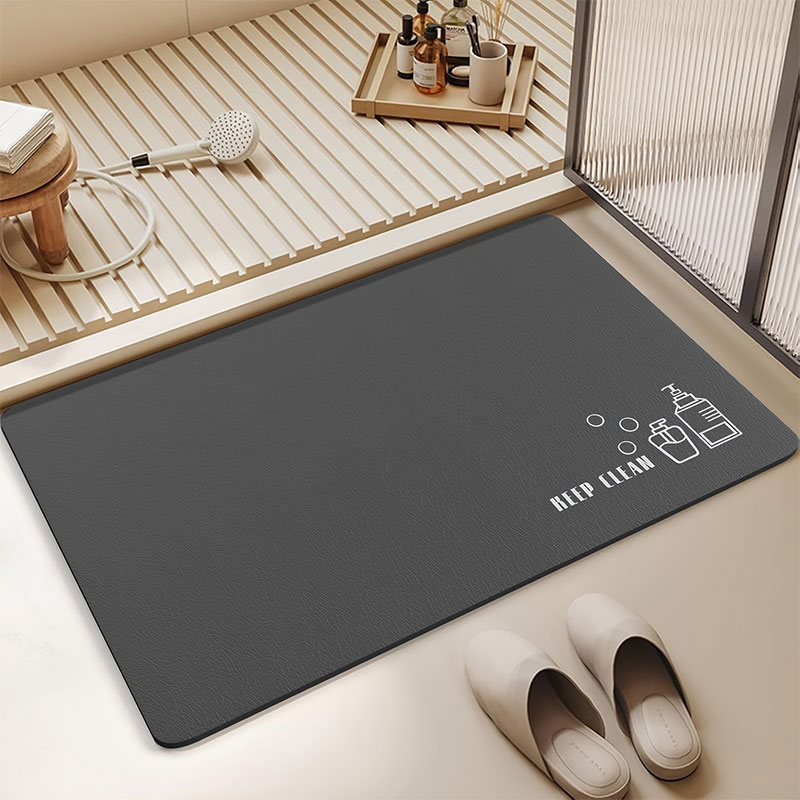 Keset Kamar Mandi Diatomite, P - Bamboo Bath Mat ulasan dan harga